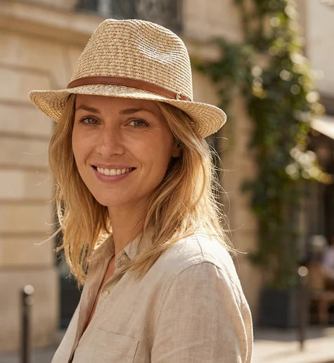 Black Ginger Foldable Summer Hats