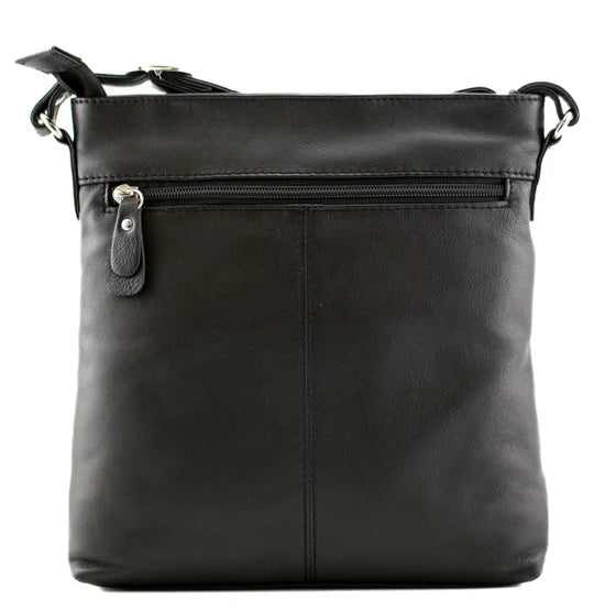 Mala Leather Tall Cross Body Shoulder Handbag + Dust Bag - Tall Tales Giraffe