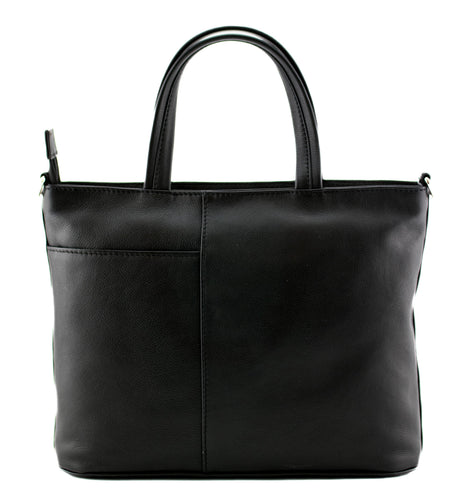 Mala Leather Tall Tales Giraffe Multiway Grab Bag with Dust Bag