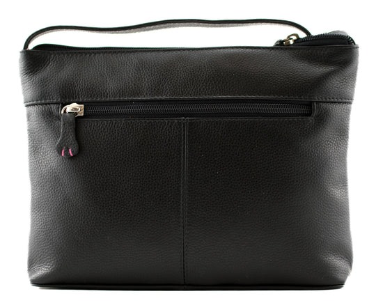Mala Leather Cool Cats Midi Crossbody Shoulder Bag with Dust Bag