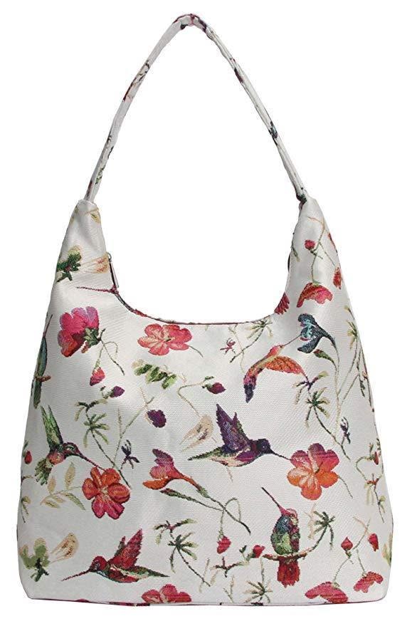 Signare Tapestry Hobo Slouch Bag - Hummingbird (Ex-Display, Tags Missing)