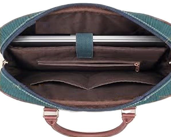 Signare Tapestry Computer Laptop & Shoulder Bag - Walter Crane Swans