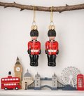 Sass & Belle London Guardsman 3D Glass Christmas Tree Baubles Set of 2