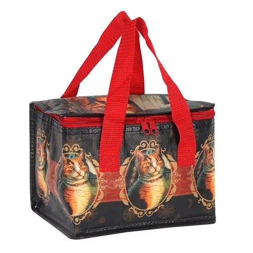 Lisa Parker Adventure Awaits Cat Insulated Lunch Bag