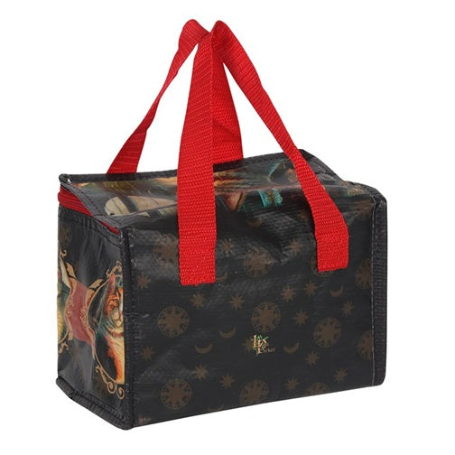 Lisa Parker Adventure Awaits Cat Insulated Lunch Bag