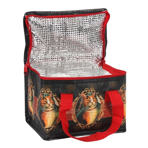 Lisa Parker Adventure Awaits Cat Insulated Lunch Bag