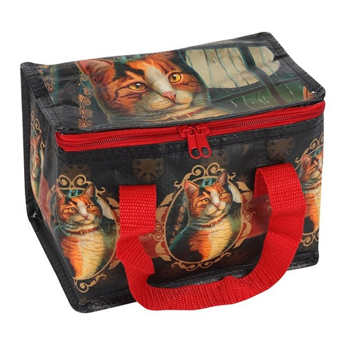Lisa Parker Adventure Awaits Cat Insulated Lunch Bag