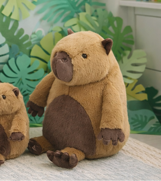 Jomanda Capybara Medium Soft Plush Toy - 20cm