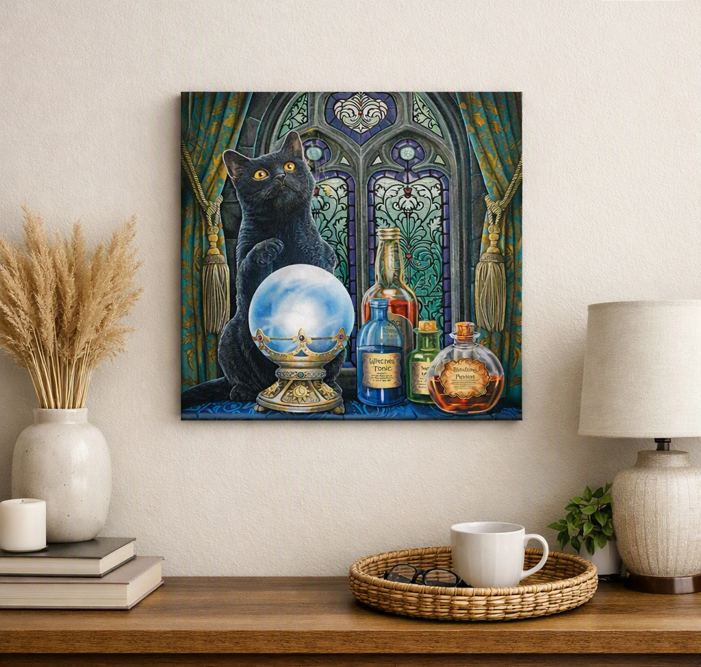 Spirit of Equinox Lisa Parker Witches Apprentice LED Light Up Canvas Box Frame 30x30cm (Copy)