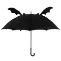 Gothic 3D Bat Wings Stick Umbrella | Black | Something Different