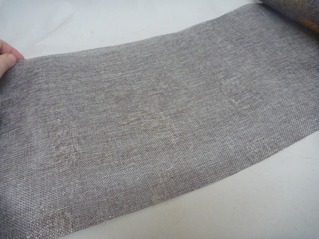 Black Ginger Grey and Gold Feather Table Runner 28 x 270cm