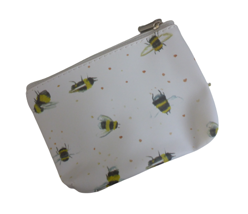 Black Ginger Kat Jackson Bumble Bee Coin Purse