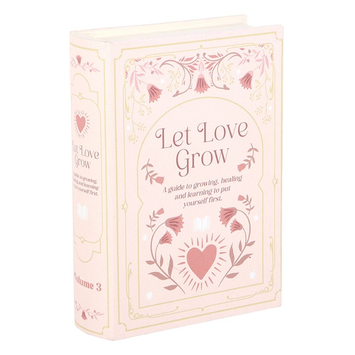 Let Love Grow Book Shaped Storage Box | The Book Club | Something Different
