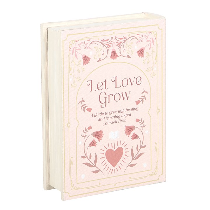 Let Love Grow Book Shaped Storage Box | The Book Club | Something Different