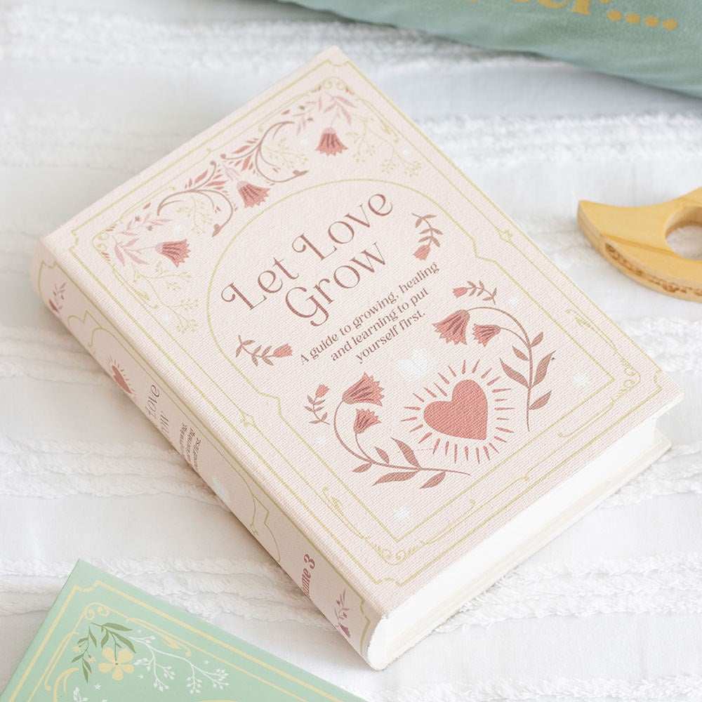 Let Love Grow Book Shaped Storage Box | The Book Club | Something Different