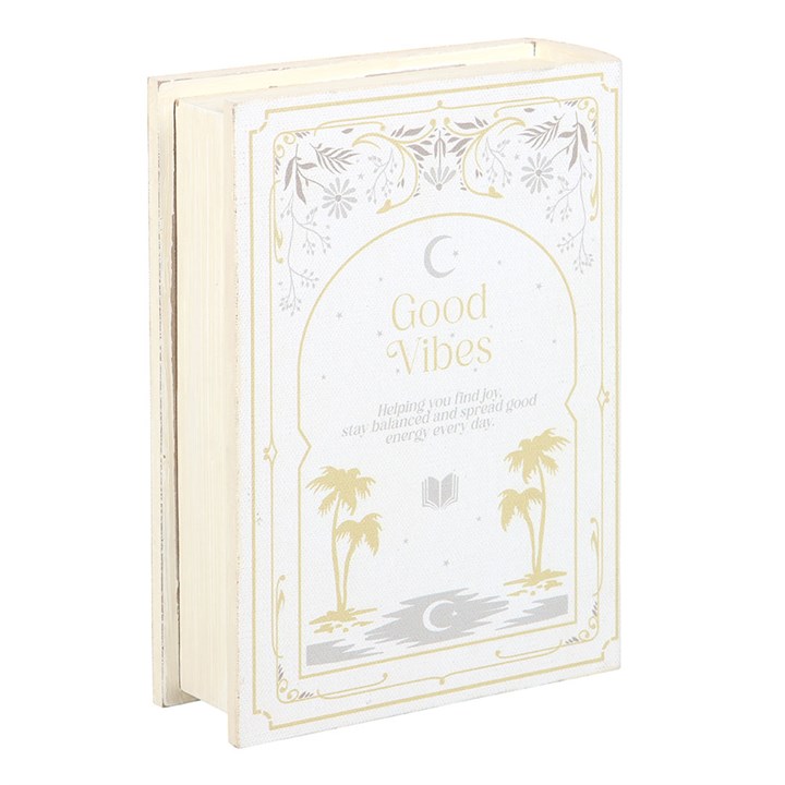 Good Vibes Book Shaped Storage Box | The Book Club | Something Different