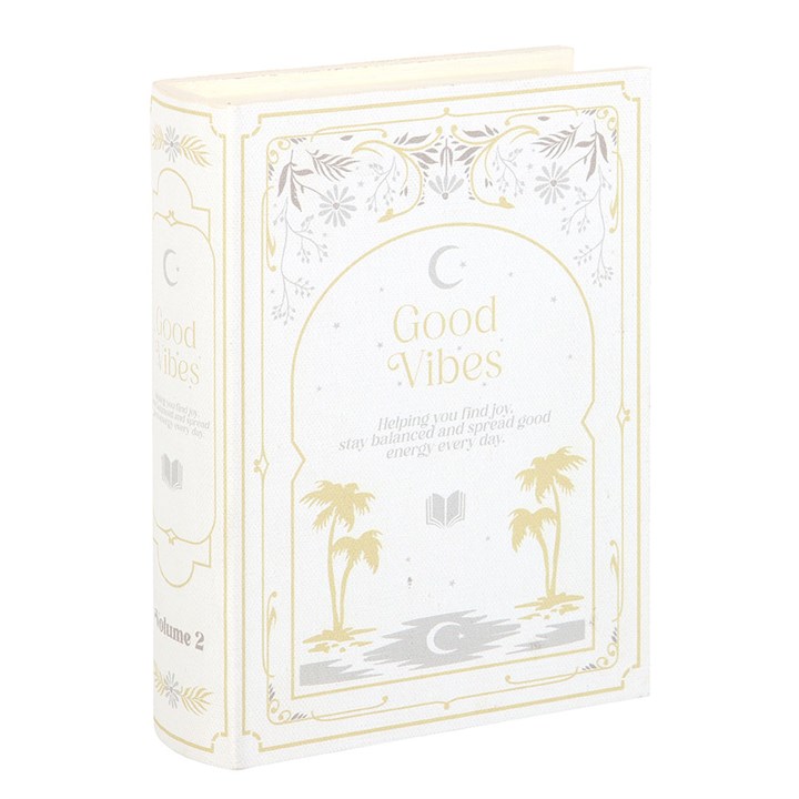 Good Vibes Book Shaped Storage Box | The Book Club | Something Different