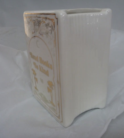 Read Books Be Kind Book Shaped Ceramic Mug | White | The Book Club | Something Different