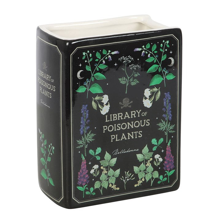 Library of Poisonous Plants Shaped Flower Vase | Gothic Book Club | Something Different