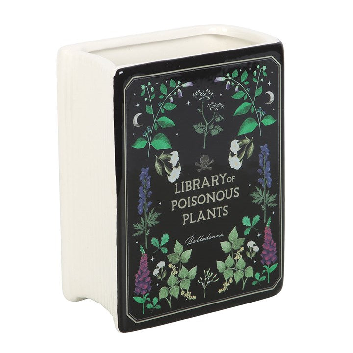 Library of Poisonous Plants Shaped Flower Vase | Gothic Book Club | Something Different