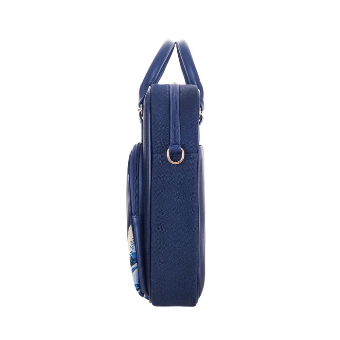 Signare Tapestry Computer Laptop & Shoulder Bag - The Great Wave