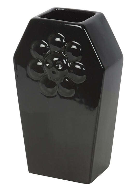 Something Different Dead Days Coffin Shaped Ceramic Flower Vase