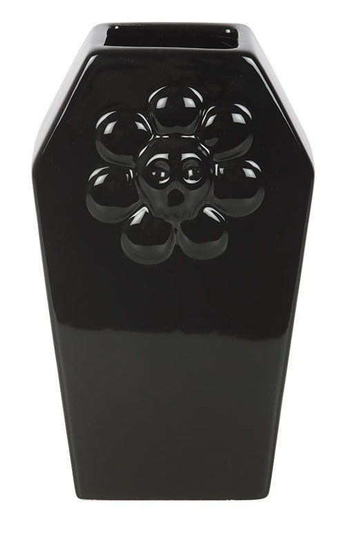 Something Different Dead Days Coffin Shaped Ceramic Flower Vase
