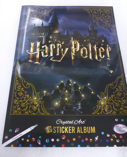 Craft Buddy Harry Potter Crystal Art Sticker Starter Pack