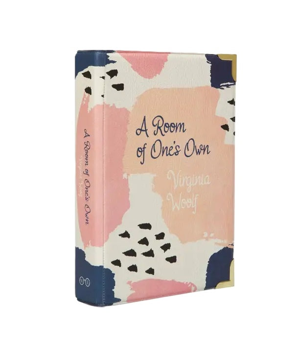 Well Read Book Large Cross Body Shoulder Bag - Virginia Wolfe - A Room of One's Own