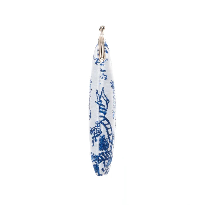 Signare Tapestry Clasp Top Soft Glasses Case - Chinoiserie