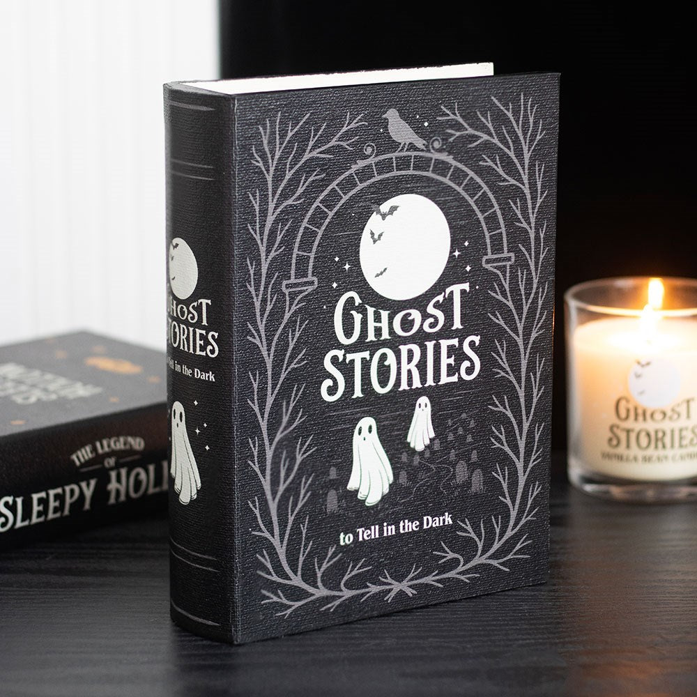 Something Different Ghost Stories Book Shaped Storage Box | Spirit of Equinox Haunted Library