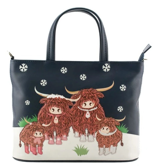 Mala Leather Bella Family Winter Multiway Grab Bag with Dust Bag