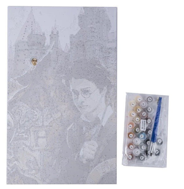 Craft Buddy Harry Potter Collage Paint By Numbers Canvas Kit 30 x 50cm (Damaged Packaging)