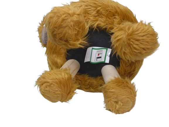 Lesser & Pavey Highland Cow Children's Padded Stool