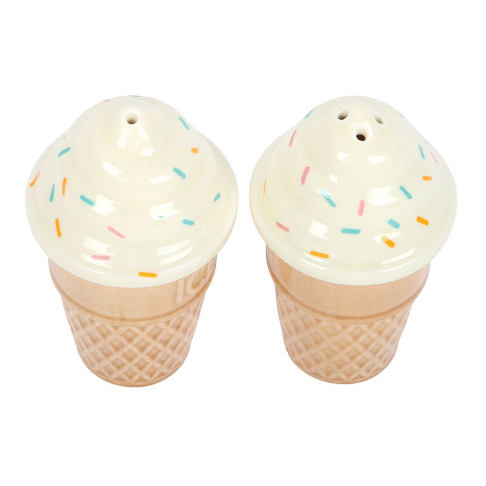 Ice Cream Cone Salt & Pepper Cruet Set | Summer Collection | Something Different