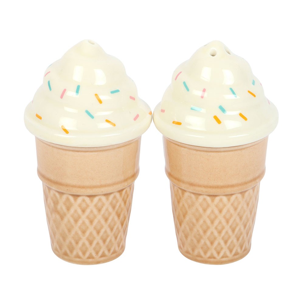 Ice Cream Cone Salt & Pepper Cruet Set | Summer Collection | Something Different