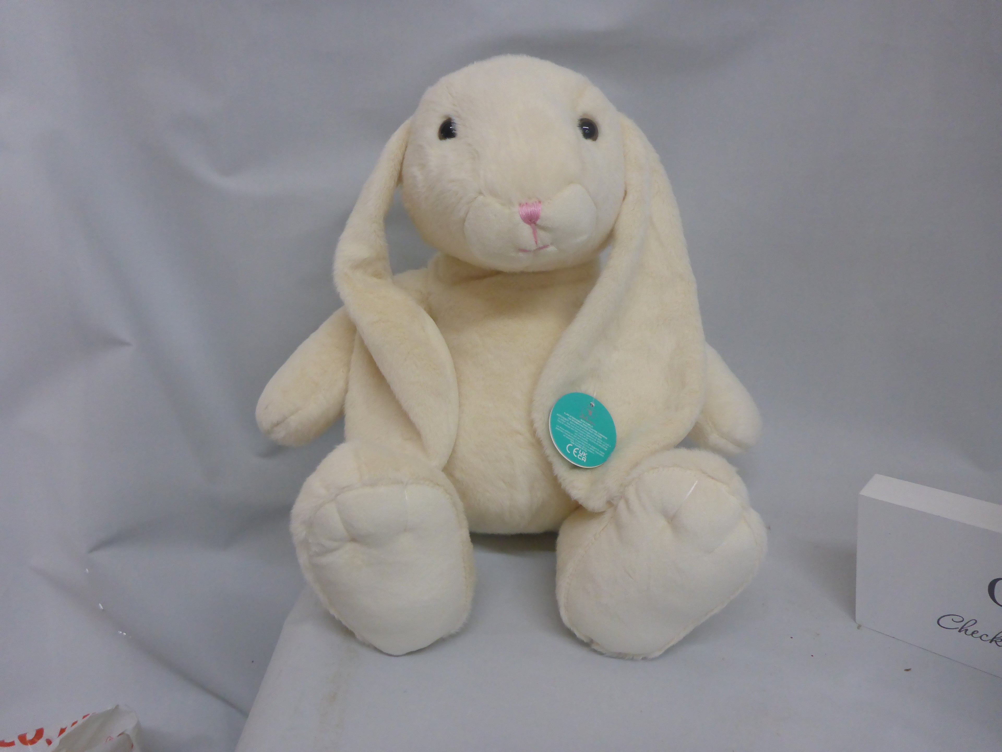 Jomanda Cream Bunny Rabbit Large Soft Plush Toy - 42cm