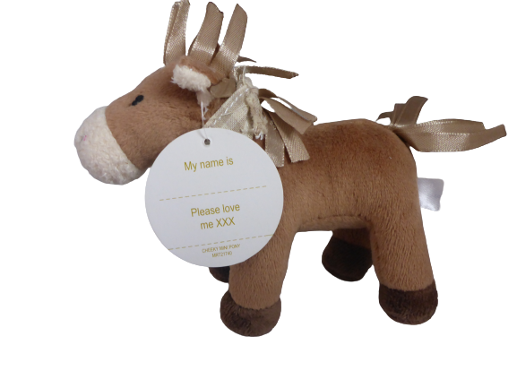 Jomanda Cheeky Pony Horse Mini Soft Plush Toy 10cm