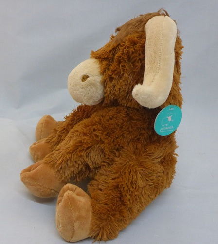 Jomanda Scottish Highland Cow with Horns Soft Plush Toy 30cm