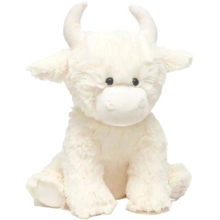 Jomanda Scottish Highland Cow Cream Soft Plush Toy 30cm