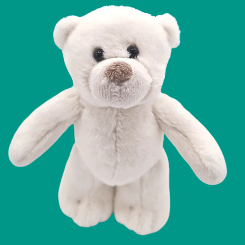 Jomanda Mini Cream Bear Soft Plush Toy 13cm