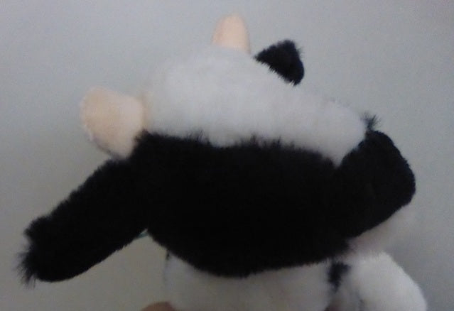 Jomanda Mini Black and White Dairy Cow Soft Plush Toy 13cm