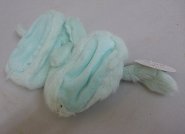 Jomanda Mint Green Bunny Rabbit Plush Baby Slippers - 0-6months
