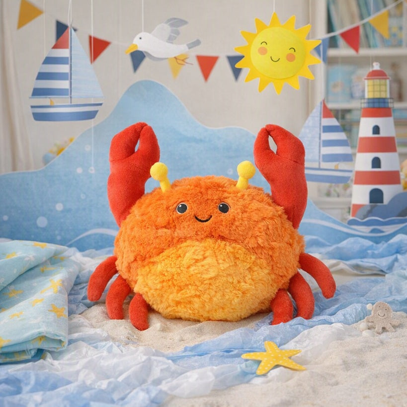 Jomanda Medium Crab Soft Plush Toy - 20cm