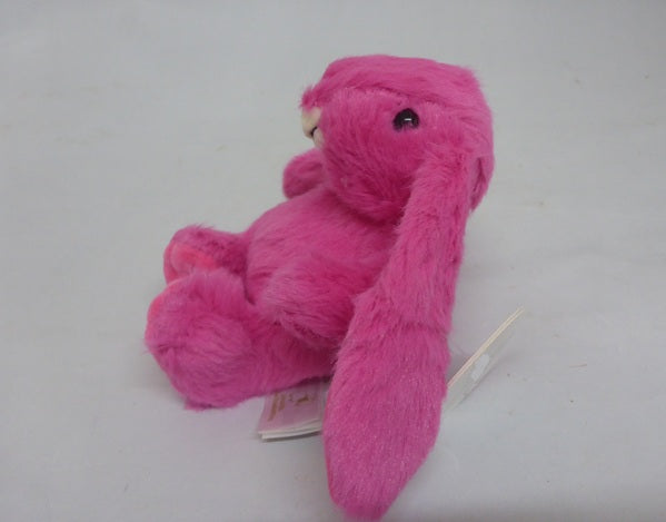 Jomanda Mini Dark Pink Bunny Rabbit Soft Plush Toy 10cm