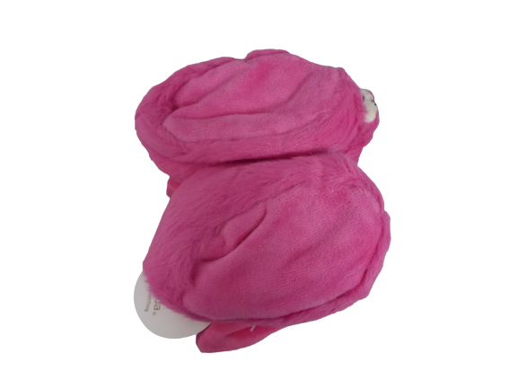 Jomanda Pink Bunny Rabbit Plush Baby Slippers 0-6months