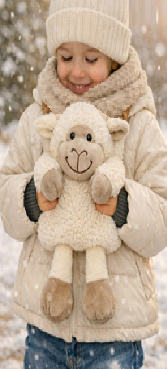 Jomanda Sheep Plush Children's Hand Muff