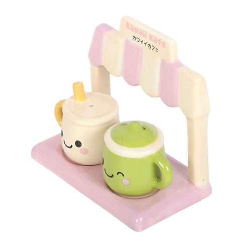 Kawaii Latte Salt & Pepper Cruet Set | Japanese Kawaii Collection | Something Different
