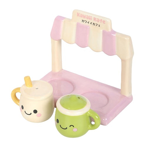 Kawaii Latte Salt & Pepper Cruet Set | Japanese Kawaii Collection | Something Different