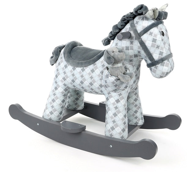 A Little Bird Told Me Harper & Chase Rocking Horse | Ride-On Toy for Babies & Toddlers